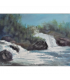 Waterfalls - painting by Angeliki