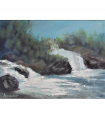 Waterfalls - painting by Angeliki